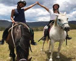 She enjoys horse riding as seen in her pictures on her eponymous Instagram.